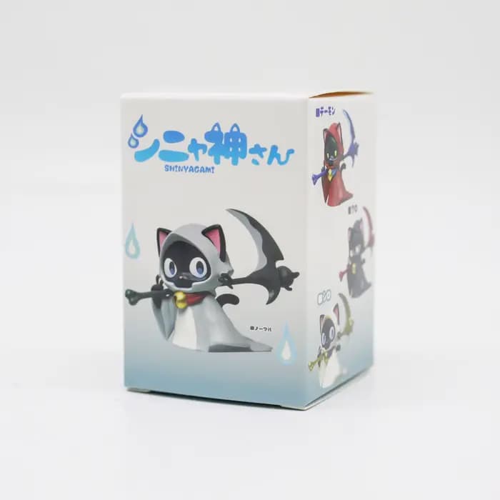 Jouets en boîte mystère Grim Reaper's Scythe, figurines d'anime de chats mignons, modèles de poupées