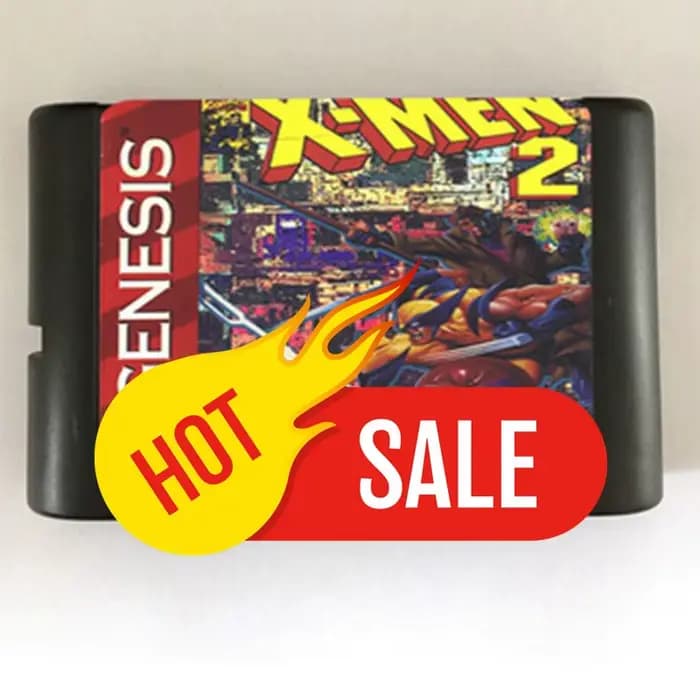 X-men 2 carte de jeu 16 bits MD chariot pour Sega Mega Drive pour Genesis livraison gratuite