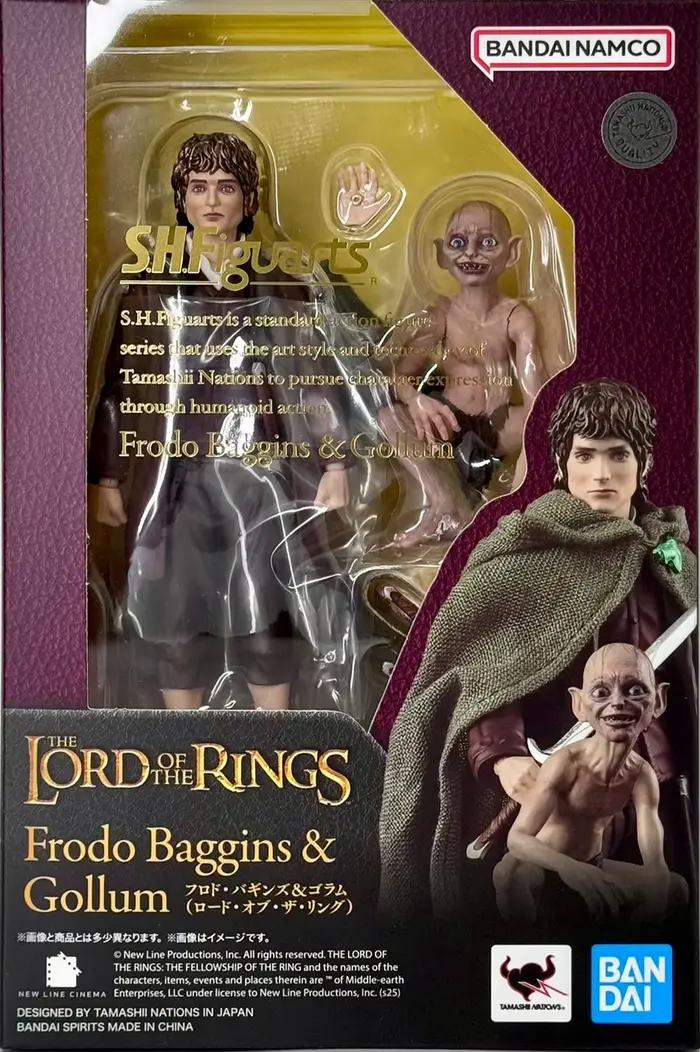 En Stock Bandai S.H.Figuarts Aragorn (Seigneur des Anneaux) Frodo Baggins & Gollum (Seigneur des Ann