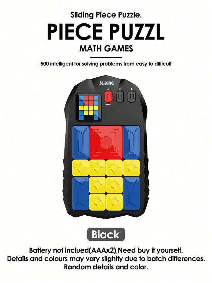 Jeu de puzzle magnétique Huarong Road à plus de 500 niveaux, jeu de puzzle pour enfants, entraînemen
