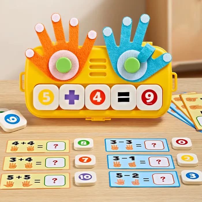 Jouet mathématique pour compter sur les doigts, matériel pédagogique pour enfants de 3 à 5 ans, joue