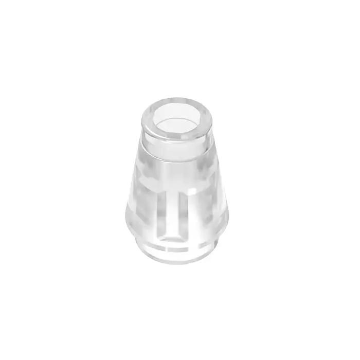 Gobricks GDS-606 cône de nez petit 1X1 compatible avec lego 4589 6188 59900 64288 blocs de construct