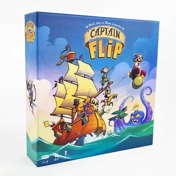 Jeu de société Captain Flip - Jeu de cartes familial amusant pour la famille - Jeu de fête stratégiq