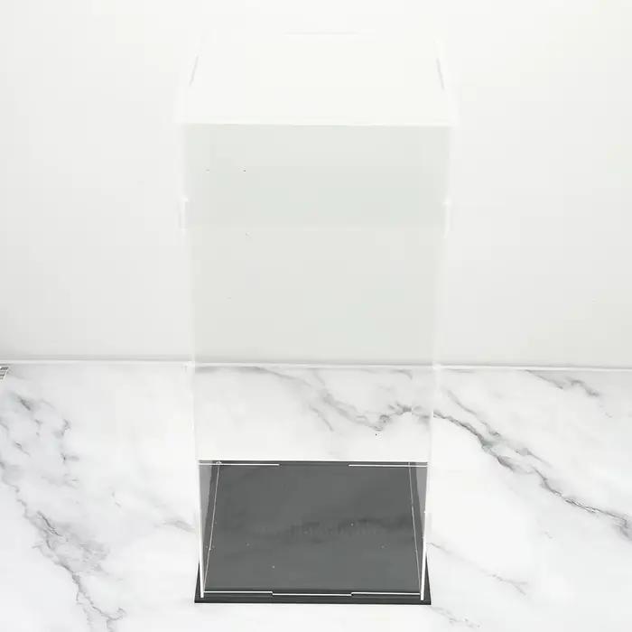 Boîte d'exposition de rangement de poupée de supermodèle de 32cm, boîte d'exposition transparente en