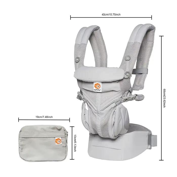 Porte-bébé ergonomique multifonctionnel, sac à dos pour bébé multi-poches, adapté aux nouveau-nés et