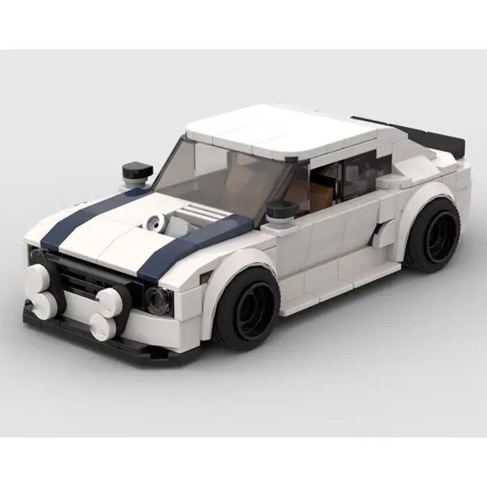 Bloc de Construction de 289 pièces, modèle MOC City Speed 1972 Mk2, jouet de Construction créatif po