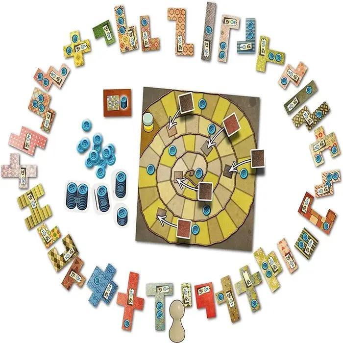 Jeu de société de combat en Patchwork, jeu de société pour 2 personnes, famille/fête, meilleur cadea