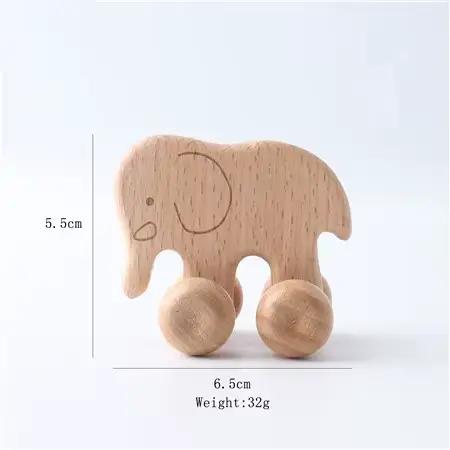 Jouets en bois d'érable, bricolage pour étudiants, activités à domicile, jouet Montessori de dentiti