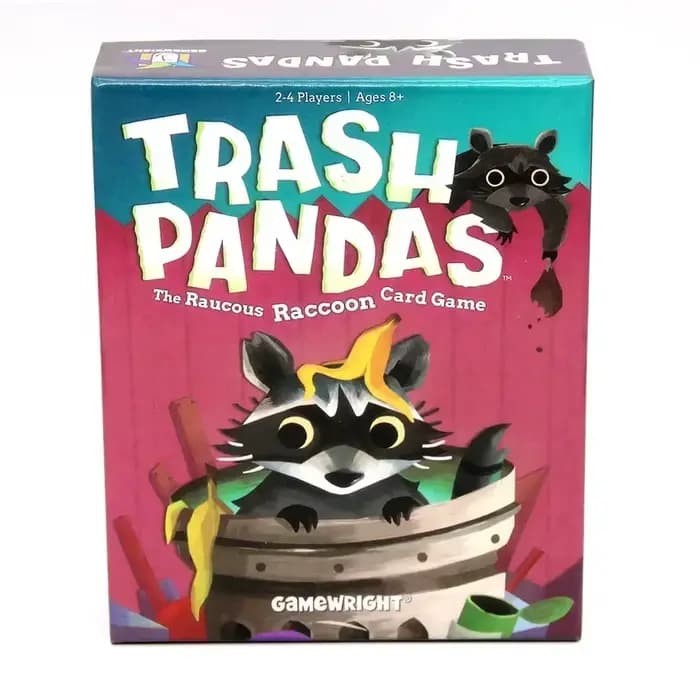 Jeu de société Trash Pandas, jeu de stratégie familiale, jeux de cartes intéressants (version anglai