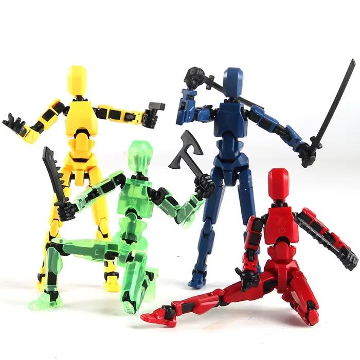 Robot Shapeshift mobile multi-articulé 3D 3.0 Mannequin imprimé créatif modèle d'action factice poup