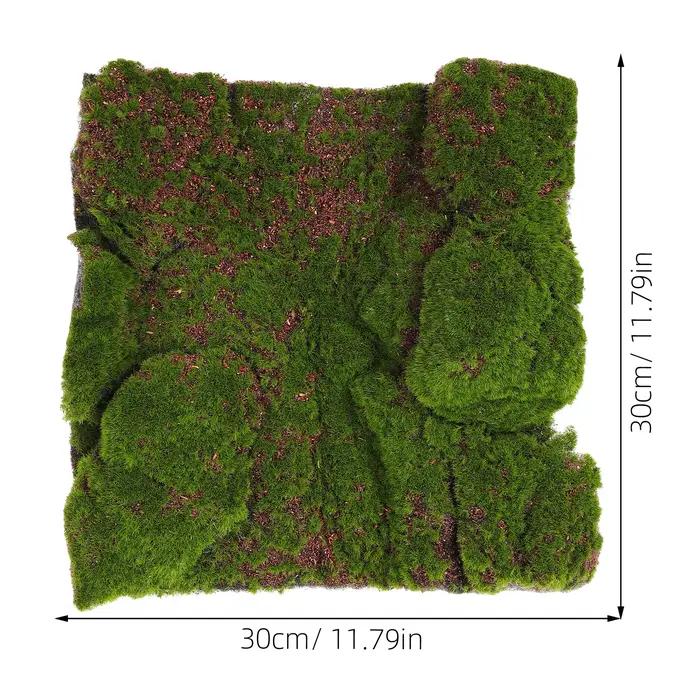 Tapis d'herbe artificielle en mousse simulée, technologie de Simulation de gazon artificiel, décorat