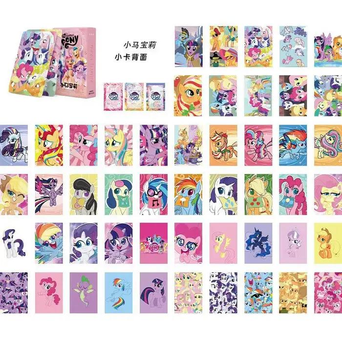Cartes Flash My Little Pony : Amitié Éternelle – Collection de Noël pour Enfants, Figurines, Cadeau 