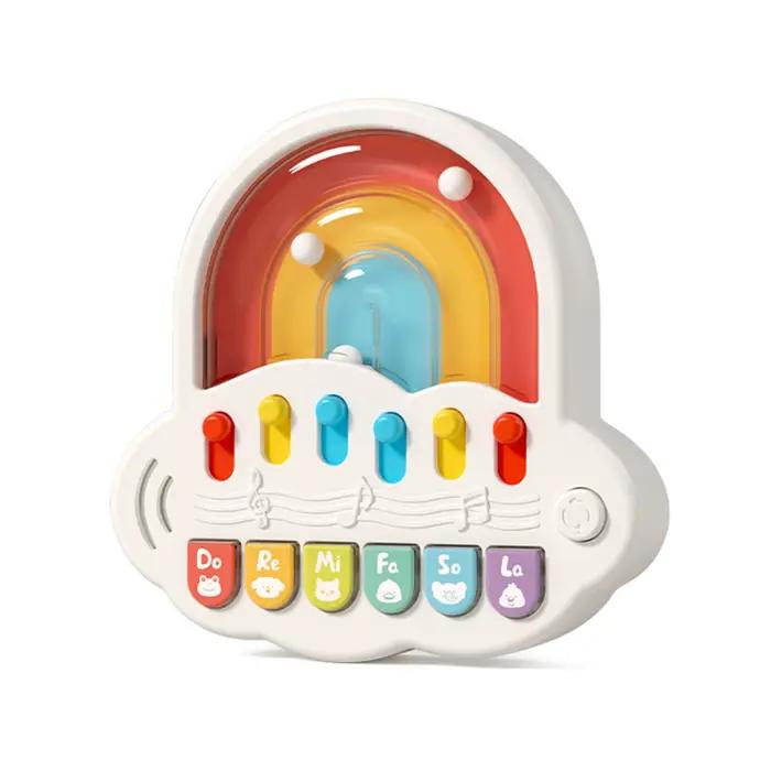 Mini Piano Musical Nuage Cartoon - Jouet Éducatif pour le Développement de la Petite Enfance. Dispon