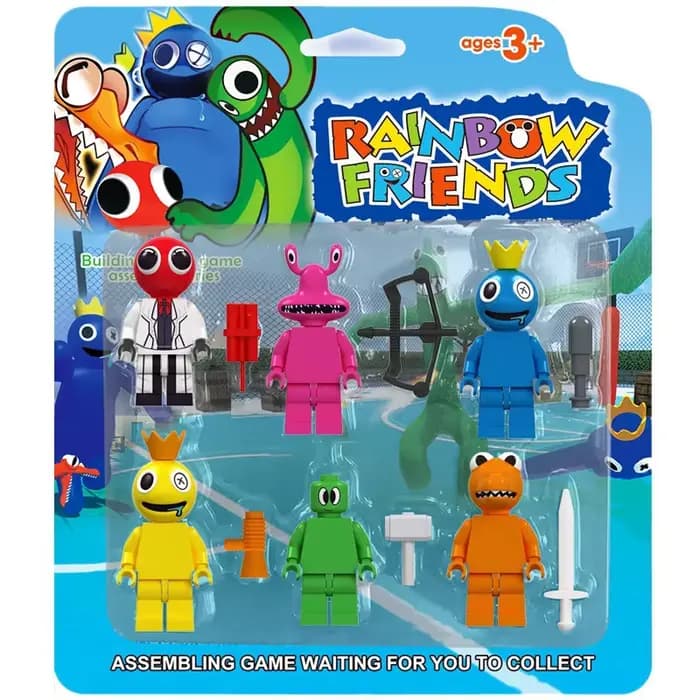 Nouveauté Roblox Rainbow Friends Peluche Jouet en peluche Jeu Accessoires officiels de la marque