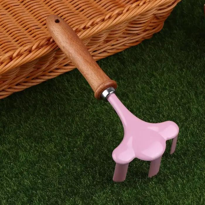 Outil de jardinage mignon en forme de feuille pour enfants, jouet de plage et de neige, mini outils 