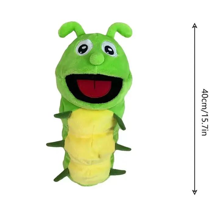 Marionnettes à main pour enfants, jouets en peluche, insectes, chenille, coccinelle, marionnettes à 