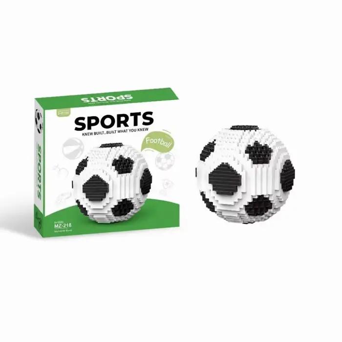 Blocs de construction créatifs DIY, blocs de construction de football, constructeur 3D, puzzle éduca