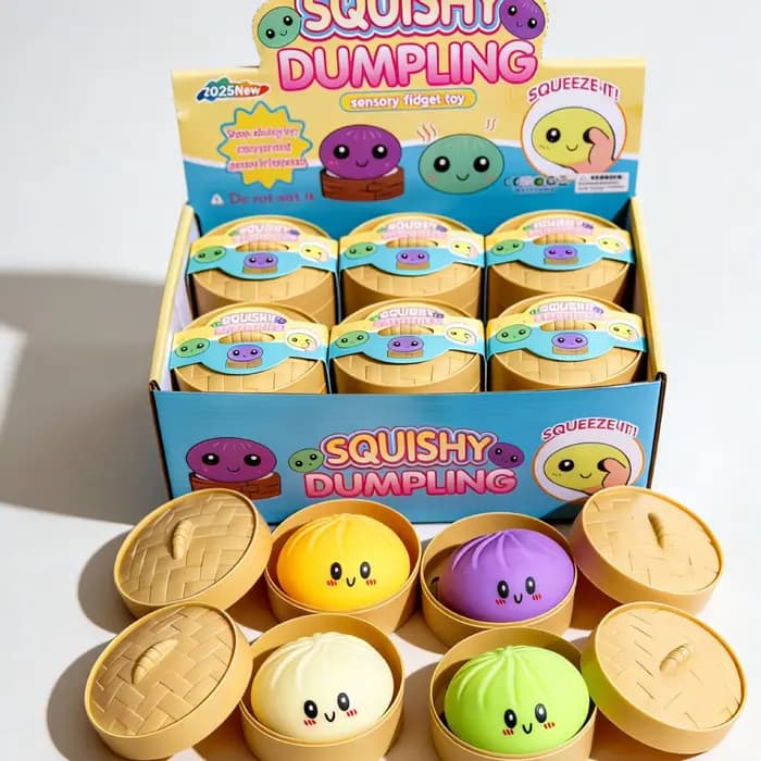 Boîte Mystère Géante : Jouet Squishy Pailleté Couleur Aléatoire, Balle Anti-Stress à Texture Maltose