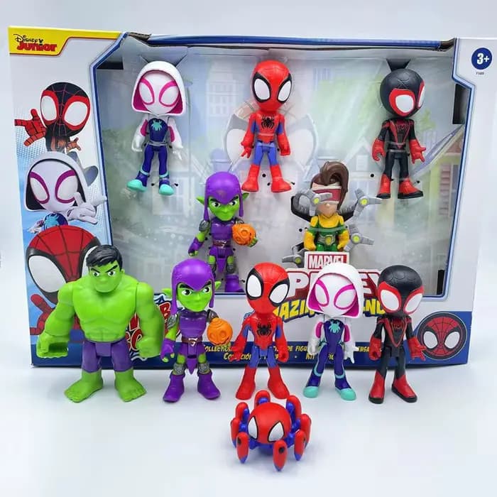 Marvel Spiderman légendes beaucoup de Styles Spidey et ses incroyables amis Figurine poupée Figurine