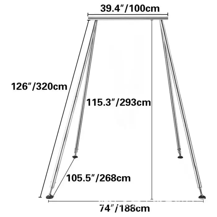 Support de cadre de plate-forme de Yoga aérienne, balançoire de Yoga Stable et Durable, Support de p