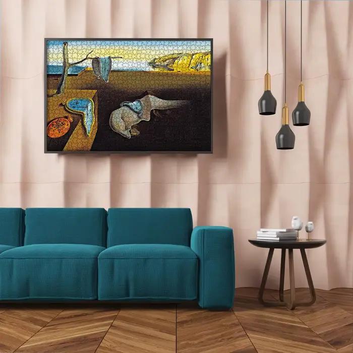 Puzzle 1000 pièces pour adultes, jouet de Collection de beaux-arts, Salvador Dali, la persistance de