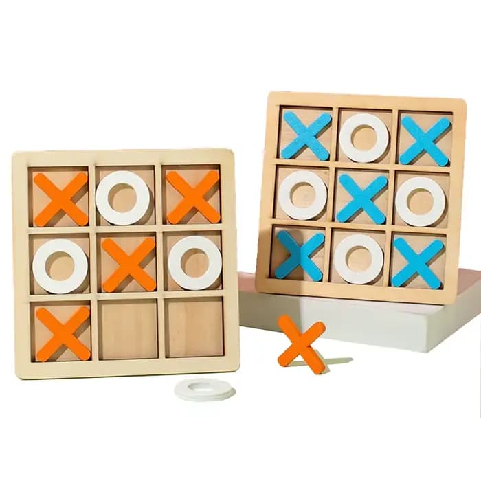 Jeu de jeu Montessori en bois, Mini Puzzle d'interaction d'échecs, entraînement du cerveau, apprenti