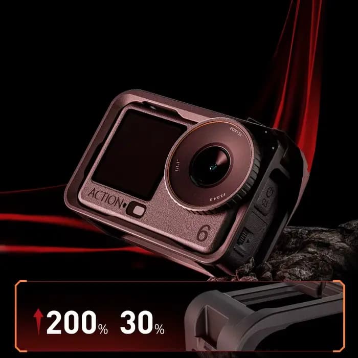 Nouvelle cage de protection intégrale à dégagement rapide pour OSMO Action 6 avec extension griffe f