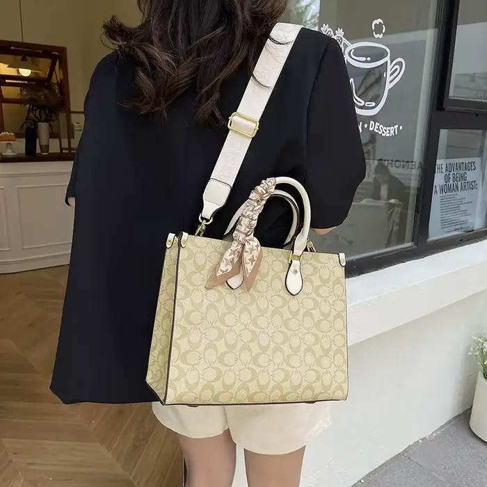 Sac à langer minimaliste unique et élégant, sac bandoulière pour femme, fourre-tout tendance pour le