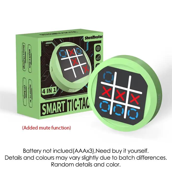 Jeu électronique Tic Tac Toe 5 en 1, Puzzle portatif, jeux de voyage portables pour enfants, jeux de