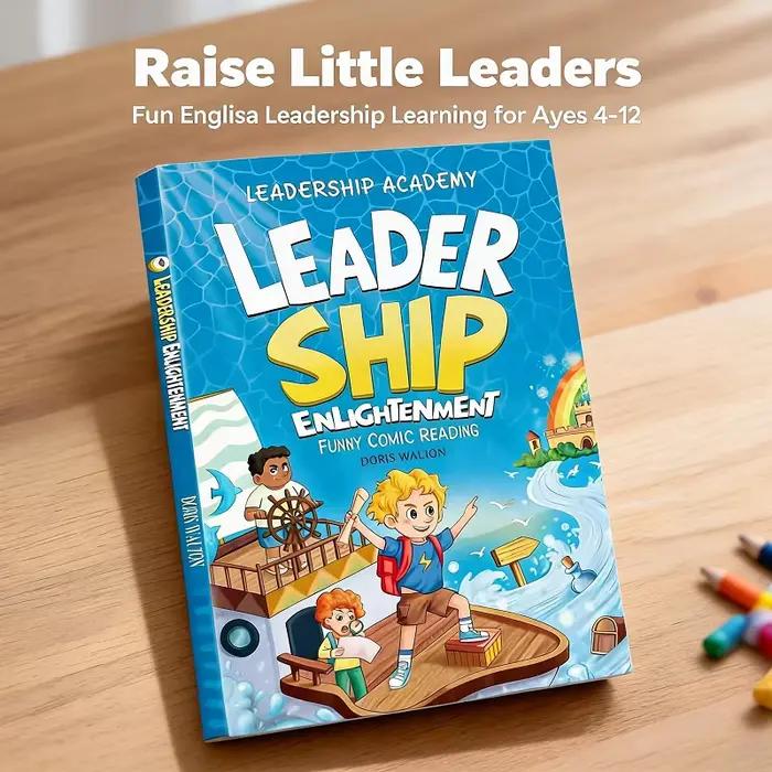 Cartoon « Éveil à la leadership » : laissez les enfants apprendre à prendre la direction dans l'aven