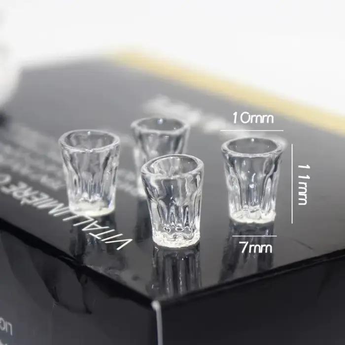Accessoires pour maison de poupée 1/12, 4 pièces, modèles de tasses miniatures, jouets de Simulation