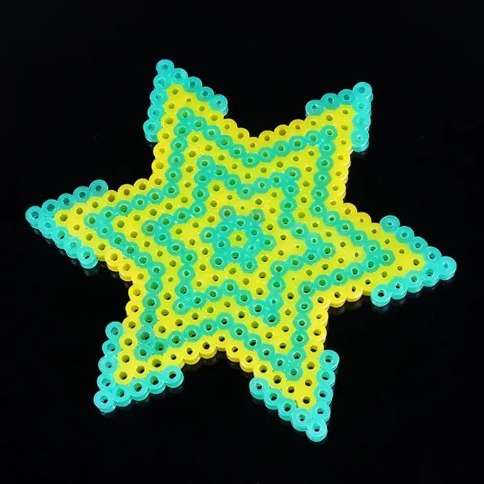 5MM 500 pièces 3D Pixel Puzzle perles de fer pour enfants perles de fusion Hama perles bricolage de 