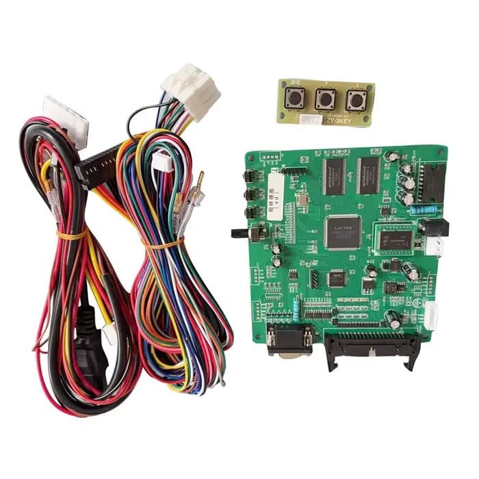 Kit de jeu de tir d'arcade 20-en-1, machine vidéo d'arcade DIY avec joystick et pistolet pour divert