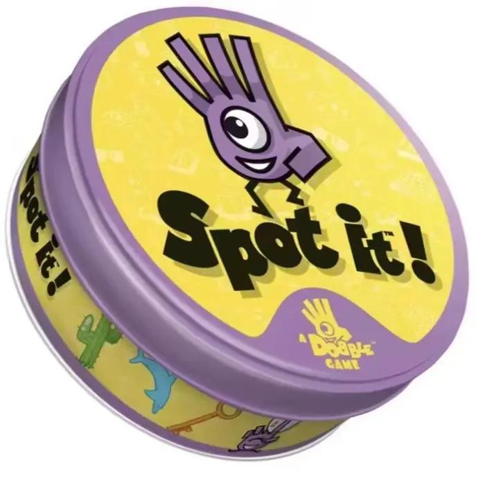 Jeu de société familial Round Box, idéal pour les rassemblements festifs, jeu de cartes de reconnais