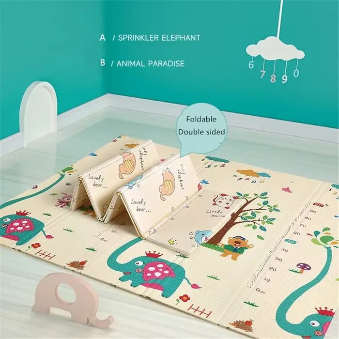Tapis de jeu imperméables pour bébé, lea pour enfants, activité de jeu, salle de sport, polymère, ta