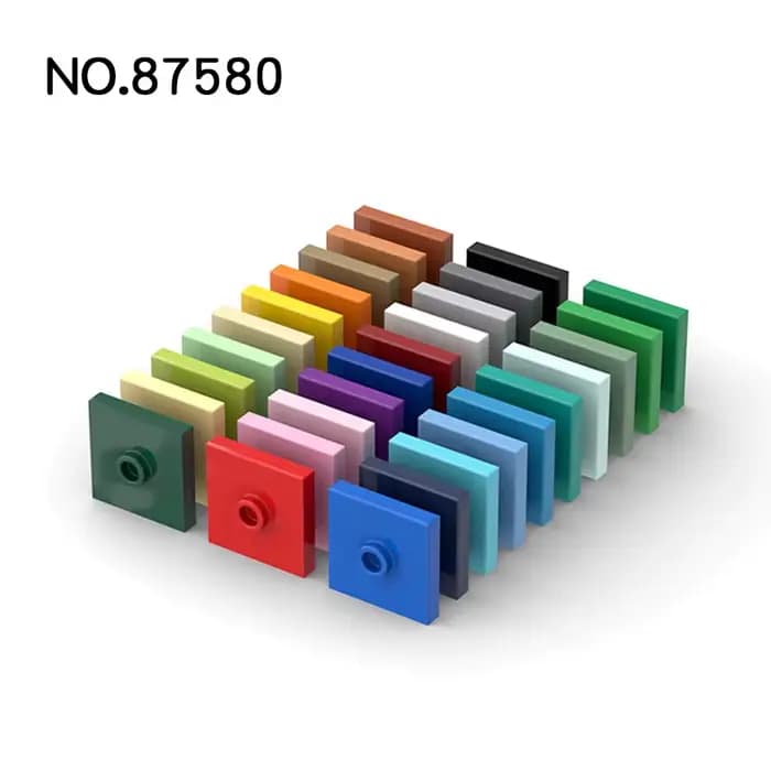 Pièces MOC 87580, plaque spéciale 2x2, briques compatibles, blocs de construction à assembler, parti