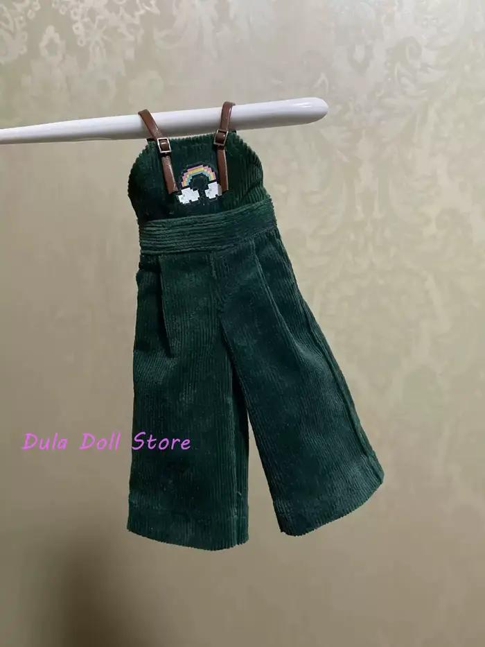 Vêtements de poupée Dula 2026 : Ensemble robe et bretelles pour poupées Blythe, Qbaby, ob24, ob22, A