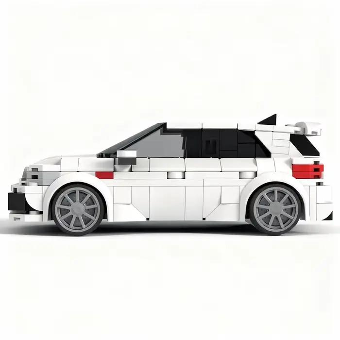 338 pièces MOC City Champions Golf GTI Clubsport 5 Modèle de blocs de construction Jouet Architectur