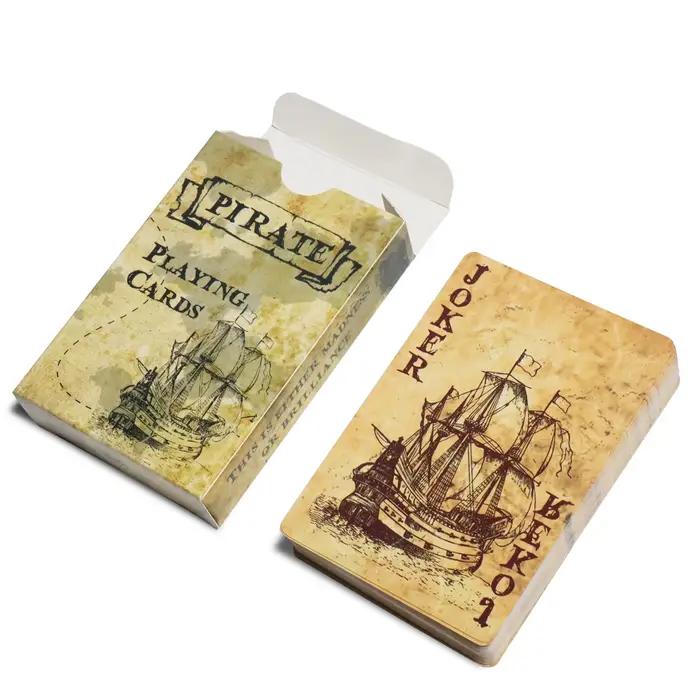 Cartes à jouer vintage pour jeu de société, 7.5 ate King, Stype Bridge, Deck, Poker, 60x90mm
