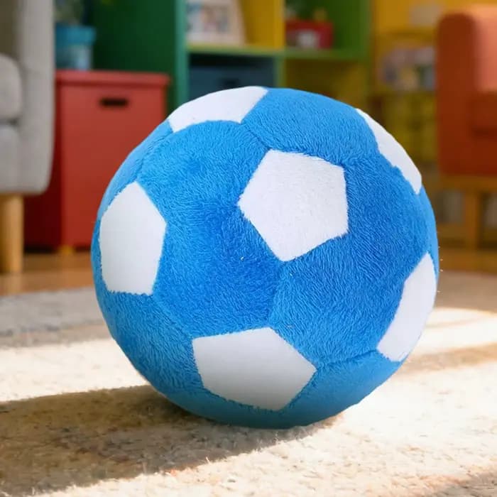 Jouet de football pour chien, peluche douce à mâcher, balles couineuses pour chiens, pour jeu intéri