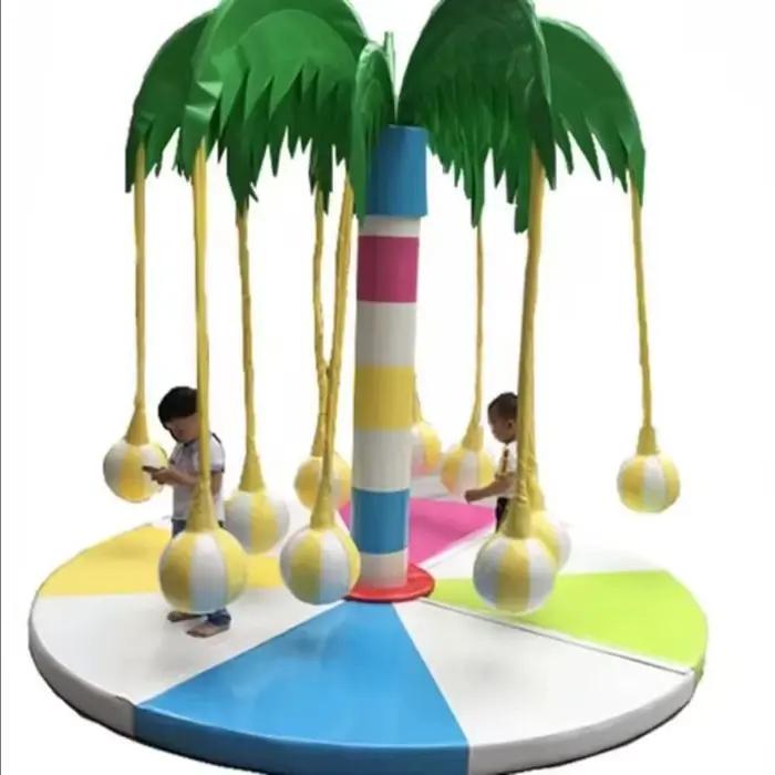 Aire de jeux extérieure, équipement de terrain de jeu, balançoire en cocotier