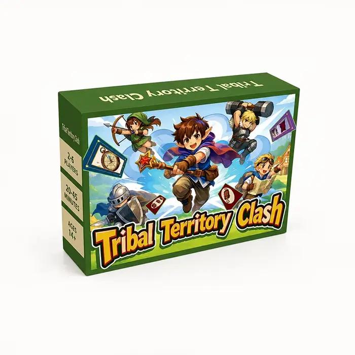 Jeu de cartes de gestion des ressources pour 2 à 6 joueurs, jeu de stratégie de contrôle des territo