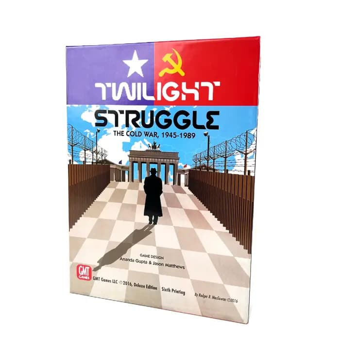 Twilight Struggle Cold War Jeu de société de stratégie pour 2 joueurs - Simulation historique épique