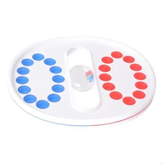Jeu de mathématiques interactif avec bulles à éclater et dés, jouet sensoriel éducatif pour enfants,