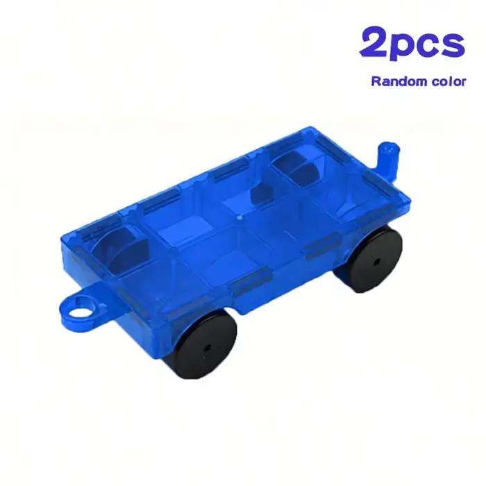Blocs de construction magnétiques, puzzle de construction magnétique, blocs de construction colorés,