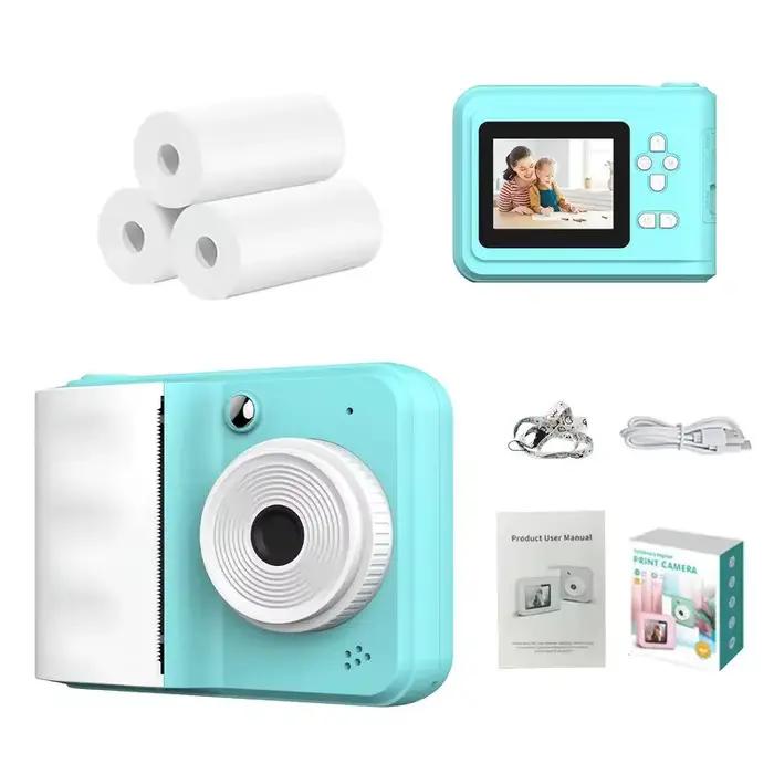 Appareil photo instantané pour enfants, appareil photo numérique imprimé, mini appareil photo pour e