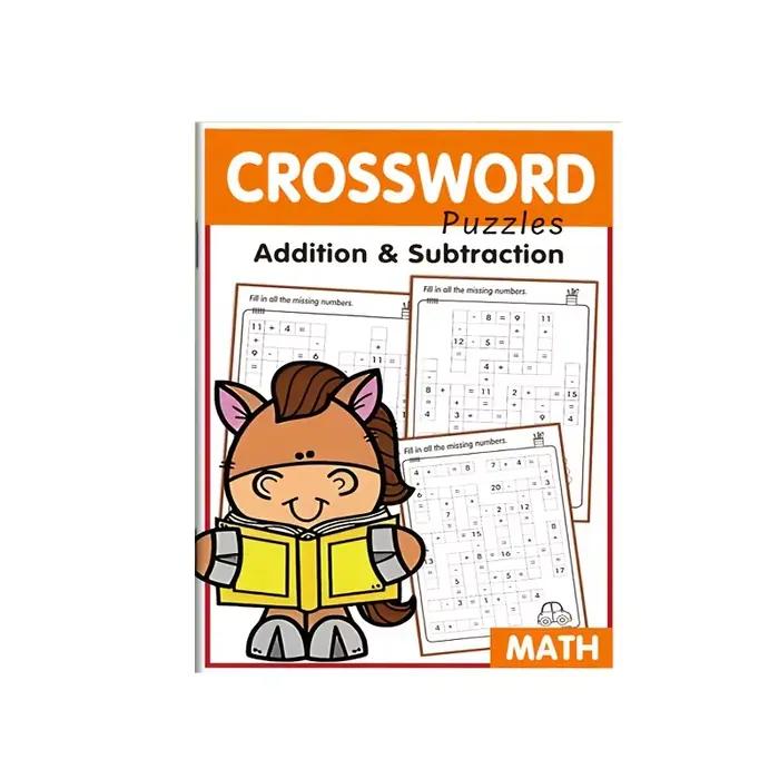 Cahier d'exercices mathématiques pour enfants, cahier d'exercices d'addition et de soustraction, cah