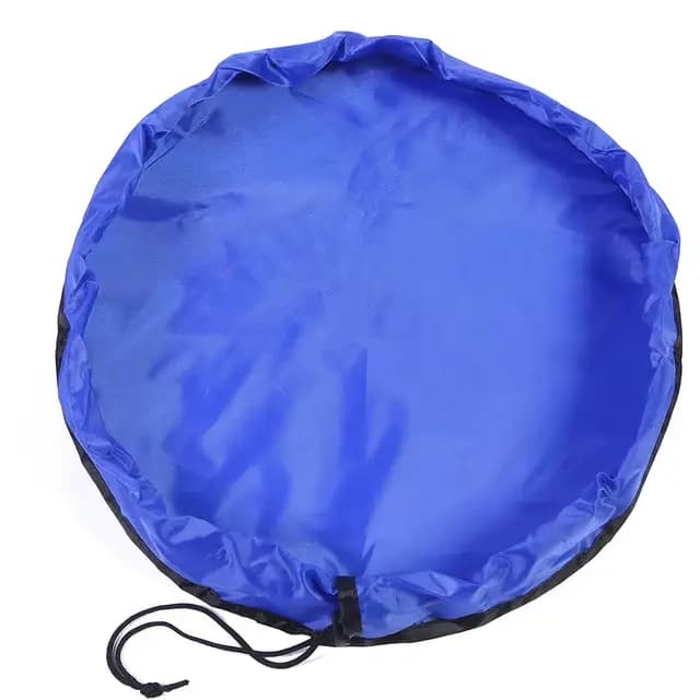Sac de rangement de jouets pour enfants, coussin de jouets, grand organisateur propre, tapis de jeu,