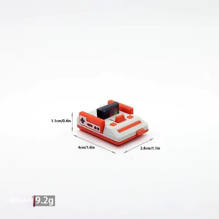 Mini meubles pour maison de poupée, Console de jeu TV, jouet, modèle nostalgique pour scène décorati