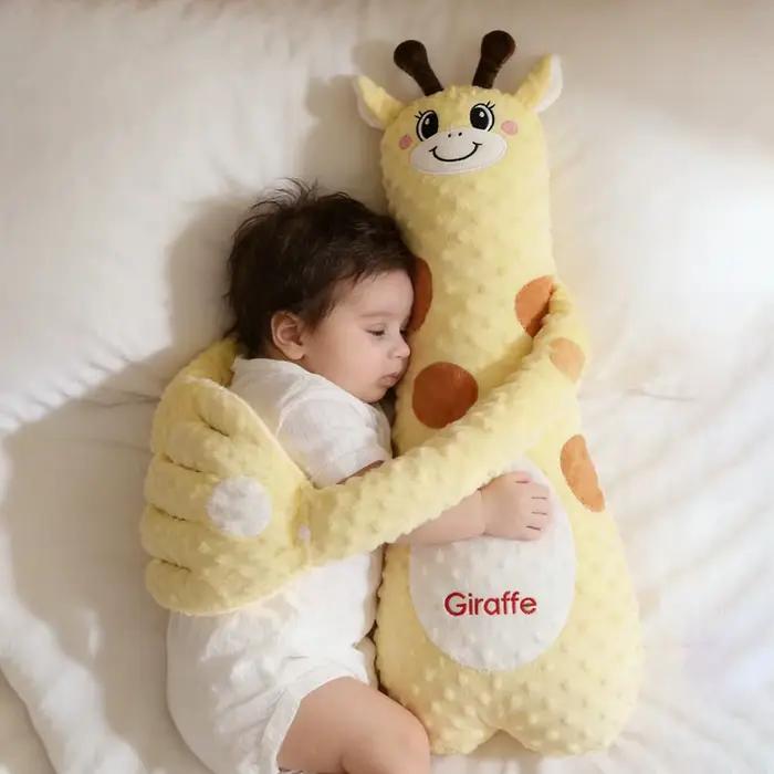 Nouvelle poupée de confort Pat And Hug, peluche apaisante pour les enfants qui couchent sur le dos, 